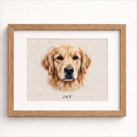 Custom Wool Felt Pet Portrait