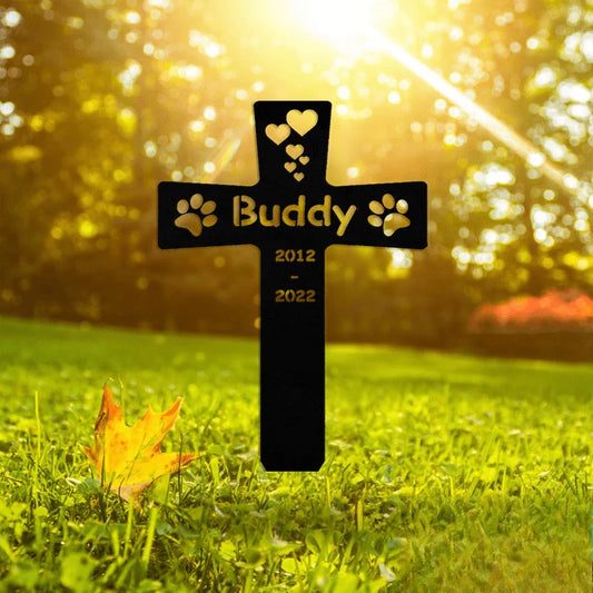 Engraved Metal Memorial Sign