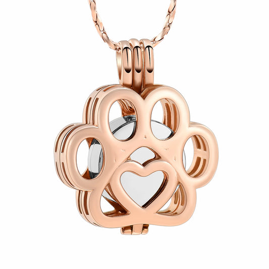 Stainless Steel Pet Urn Necklace