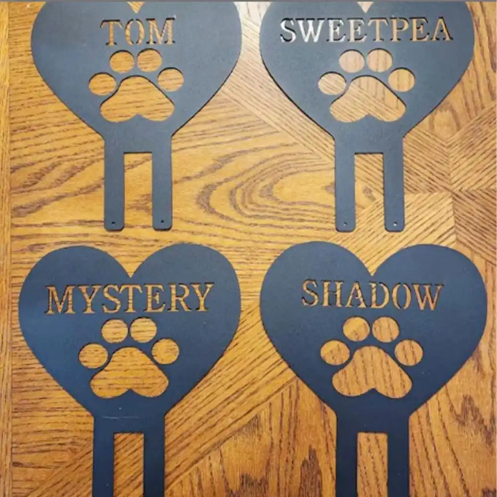 Custom Metal Garden Stake