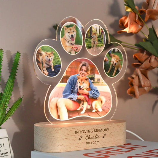 Custom Pet Photo Night Light