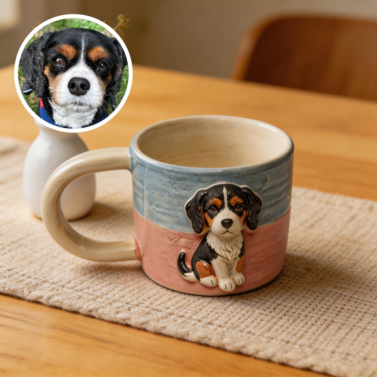 Custom Pet Full-Body 3D Ceramic Mug β photo 4