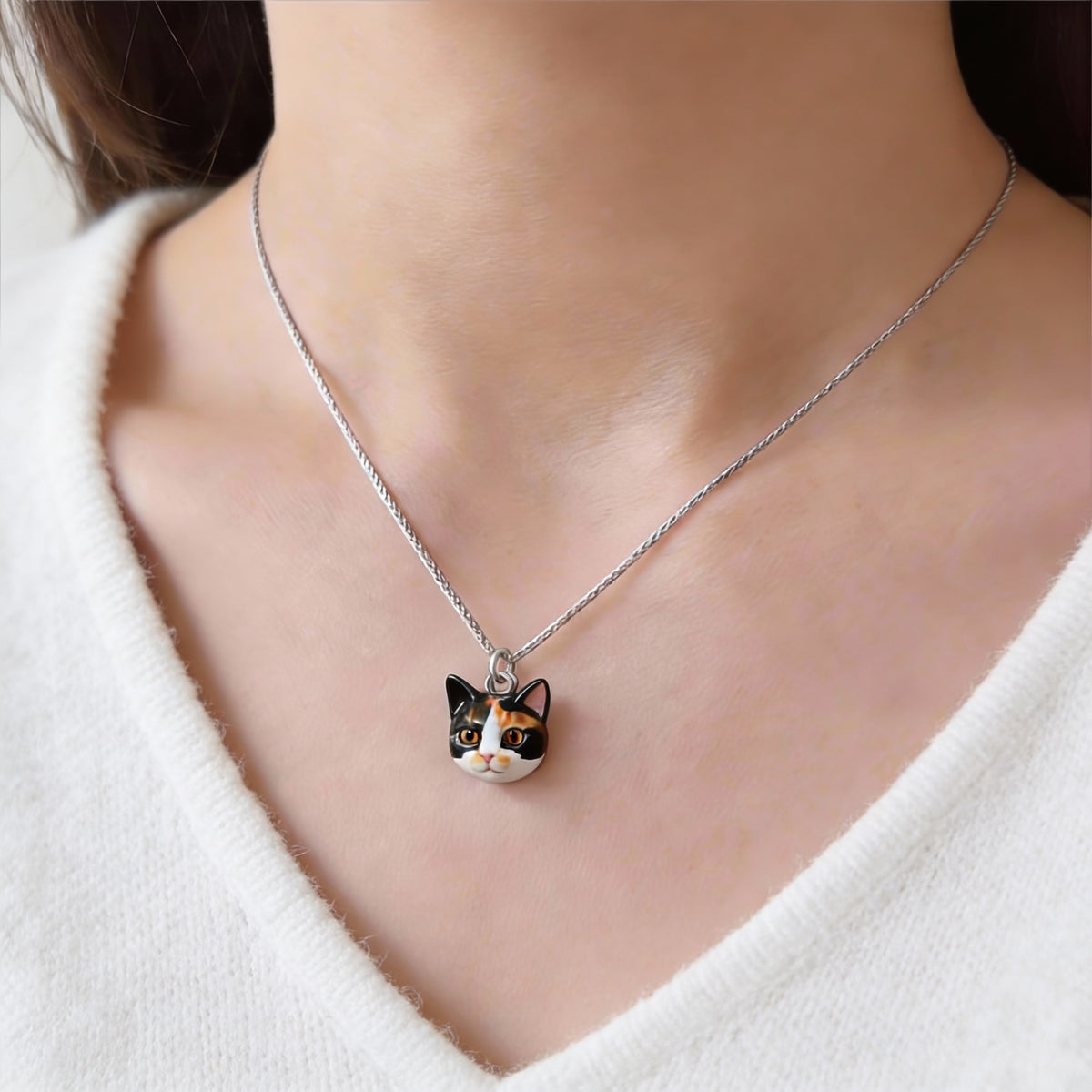Custom 3D Pet Portrait Pendant β photo 6