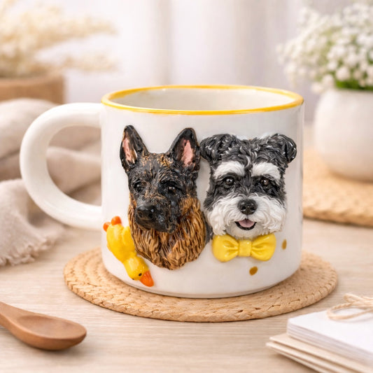 Custom 3D Pet Head Mug