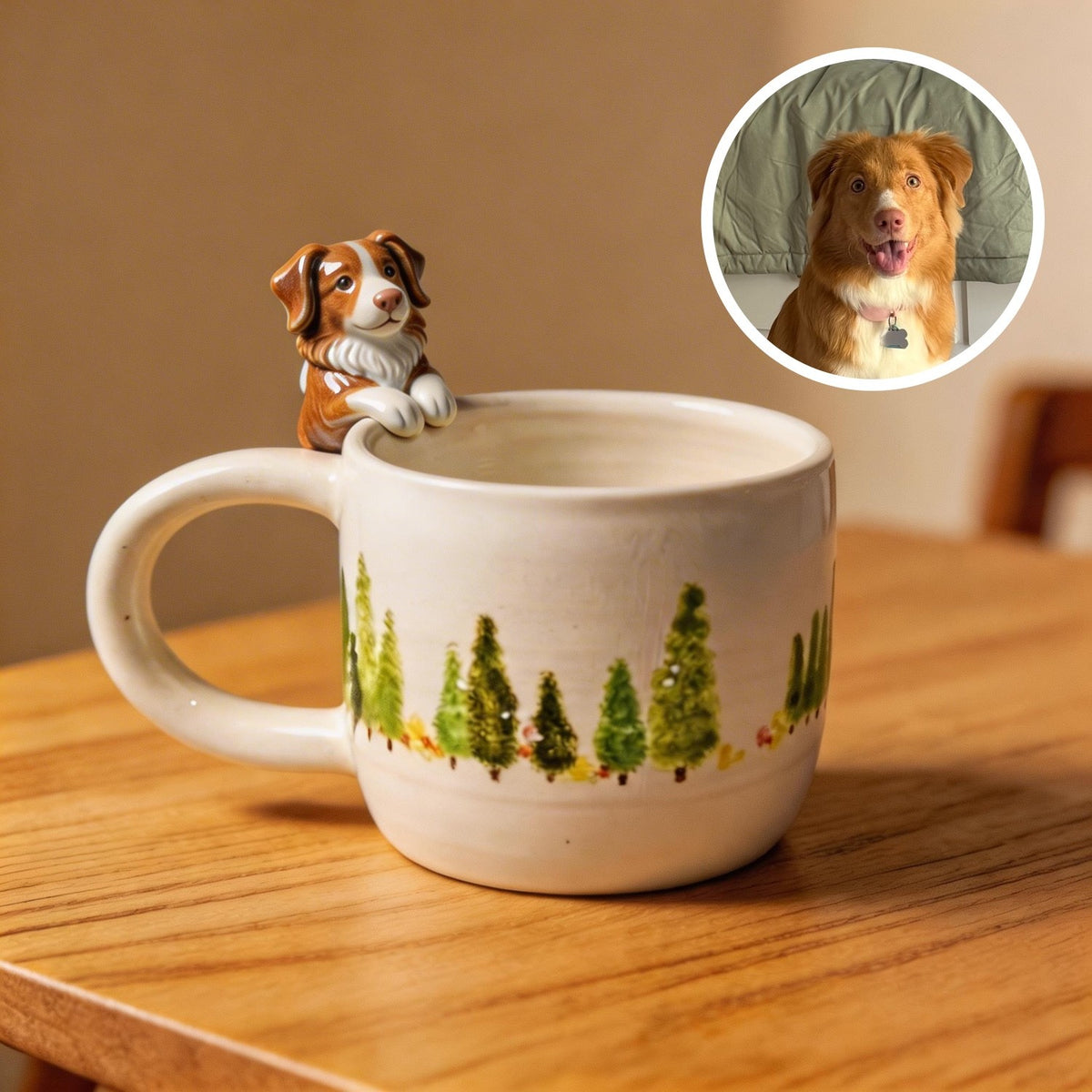 Custom 3D Pet Hanging Mug
