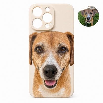 Custom Pet Portrait 3D Silicone Nose Phone Case