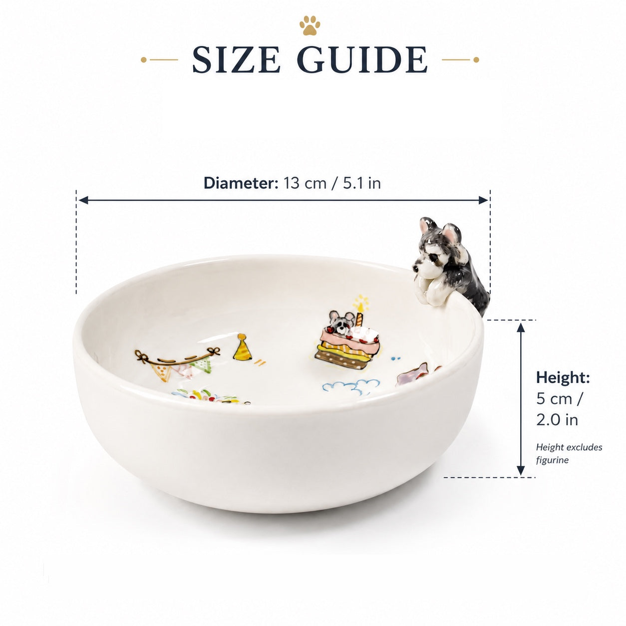 Custom Pet Birthday Bowl