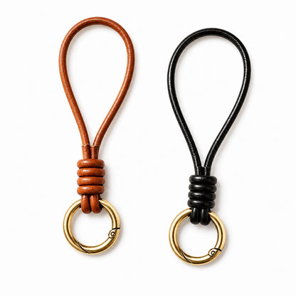 Leather Pet Portrait Keychain