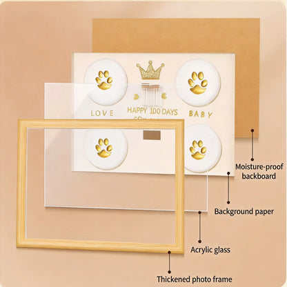 Pet Paw Print Keepsake Frame