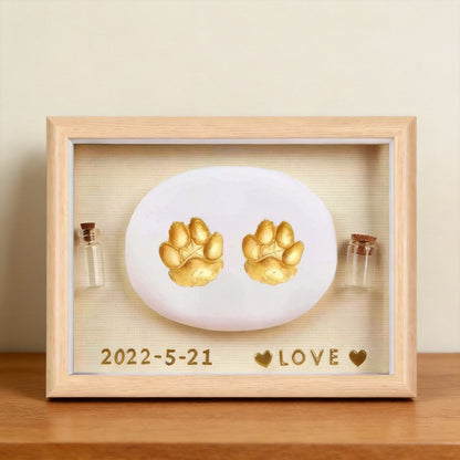 Pet Paw Print Keepsake Frame