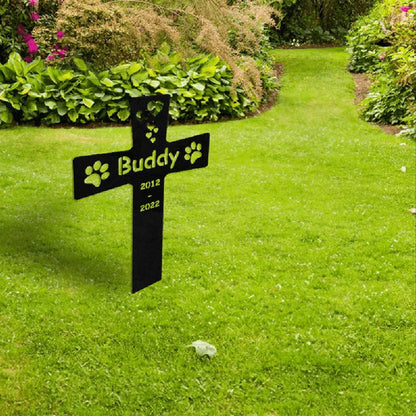 Engraved Metal Memorial Sign