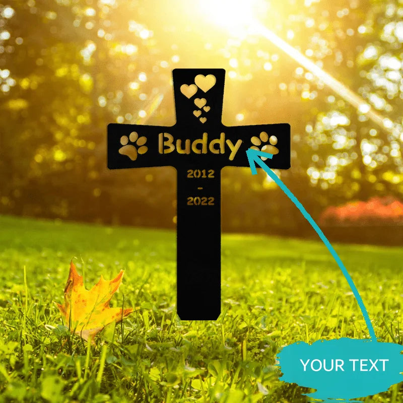 Engraved Metal Memorial Sign