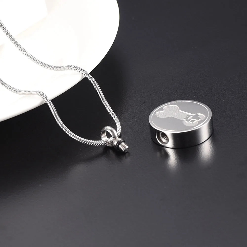 Pet Cremation Pendant Necklace