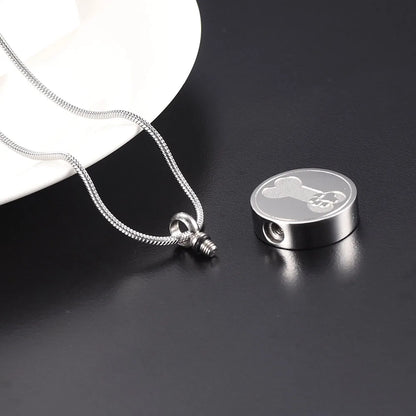 Pet Cremation Pendant Necklace