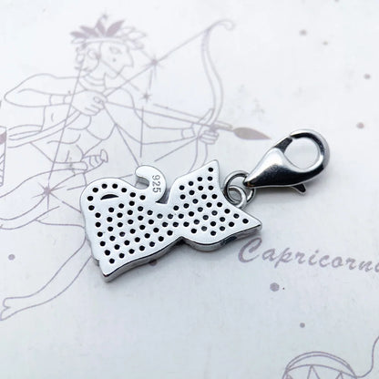 Sterling Silver Black Cat Charm