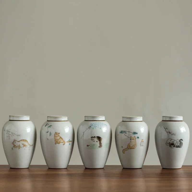 Polished Ceramic Pet Urn
