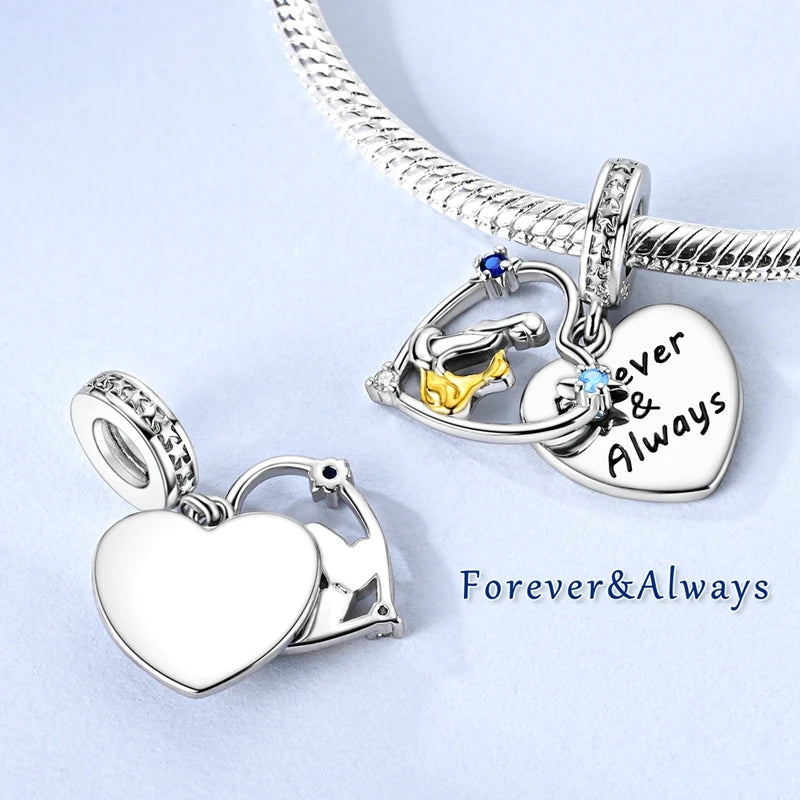 Sterling Silver Cat Memorial Necklace