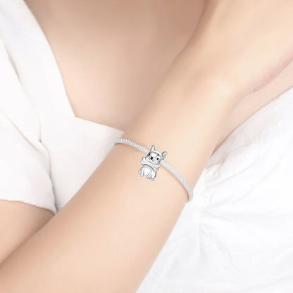 Sterling Silver Cat Memorial Necklace