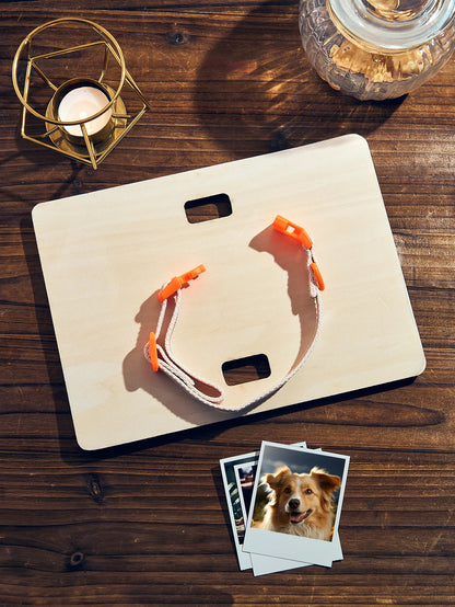 Wooden Collar Memorial Plaque