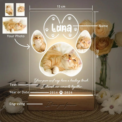 Custom LED Memorial Plaque