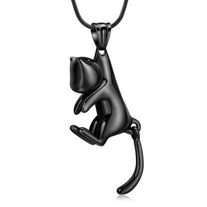 Cat Urn Necklace for Pet Ashes