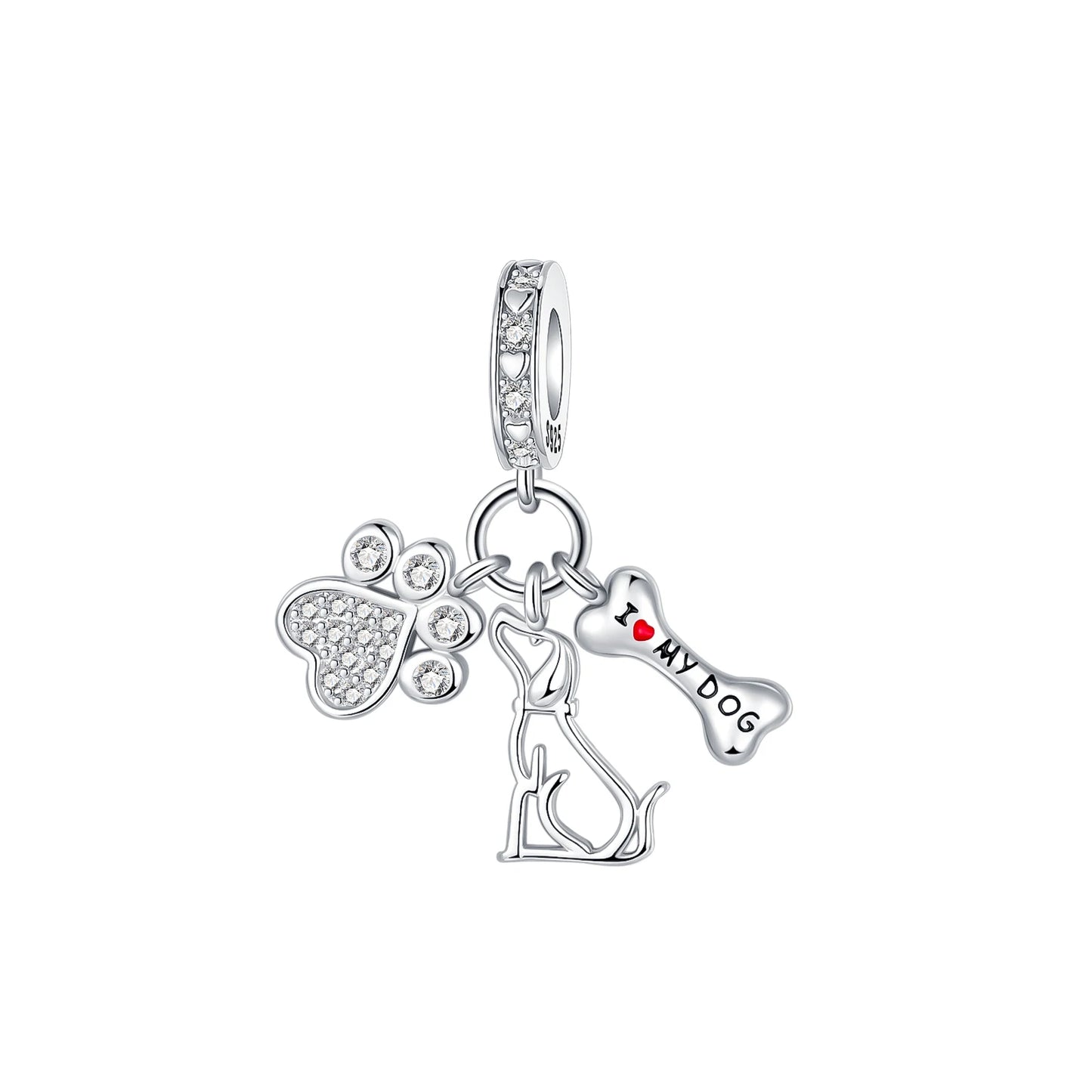Sterling Silver Cat Memorial Necklace
