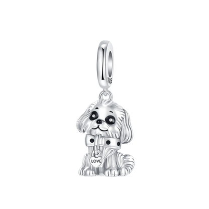 Sterling silver cat memorial pendant necklace