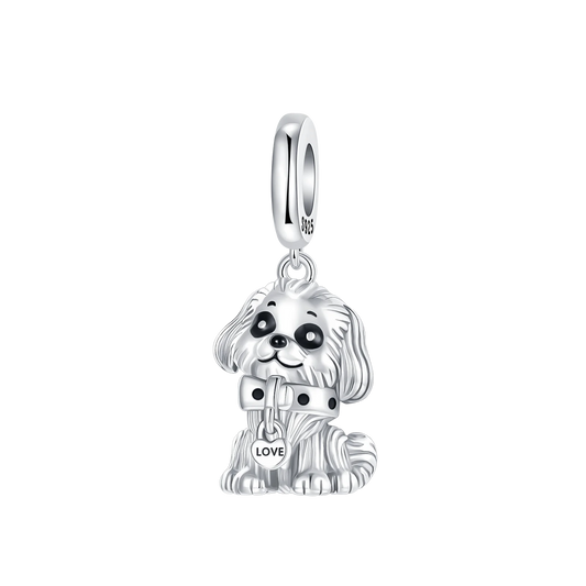 Sterling silver cat memorial pendant necklace