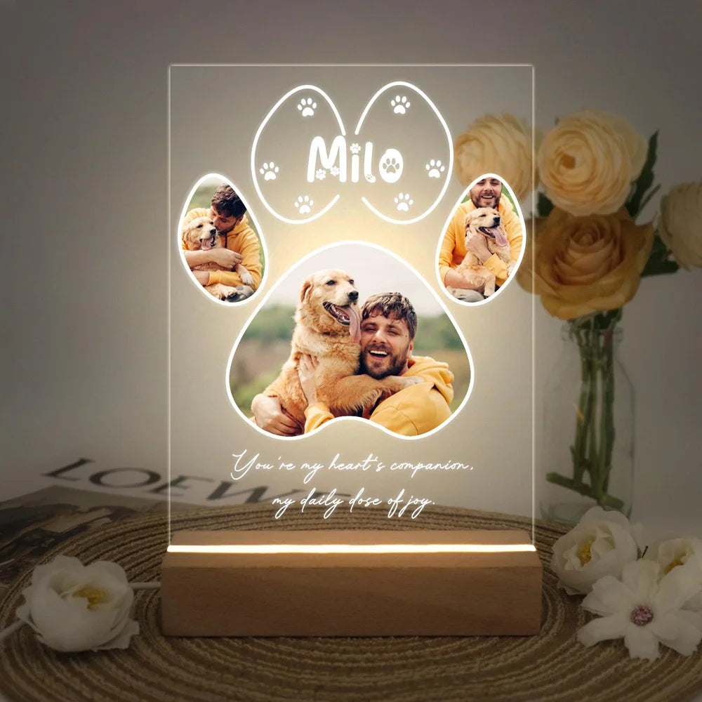 Custom LED Memorial Plaque