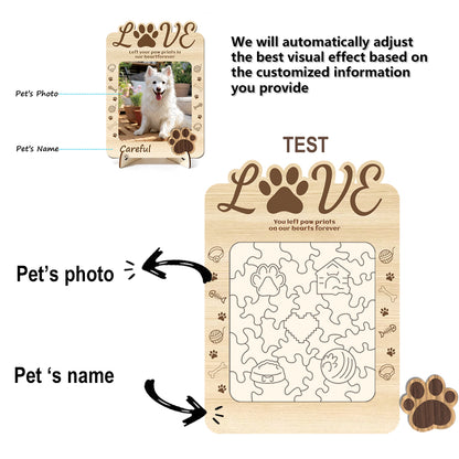 Personalized Pet Photo Puzzle