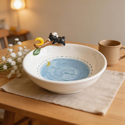 Custom 3D Pet Moon Plate