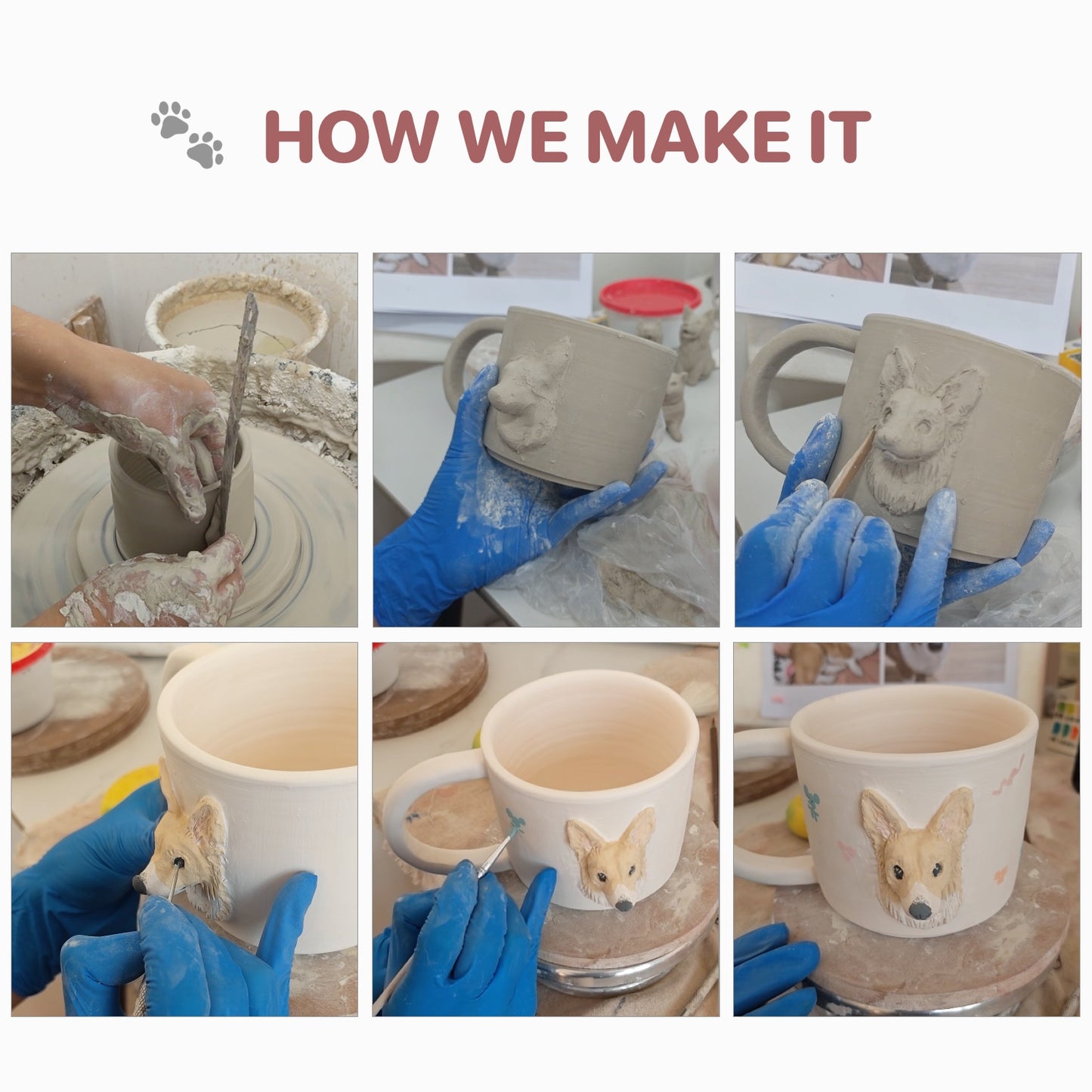 Custom 3D Pet Head Mug