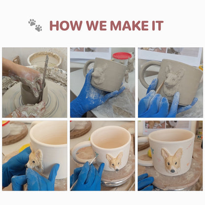 Custom 3D Pet Head Mug