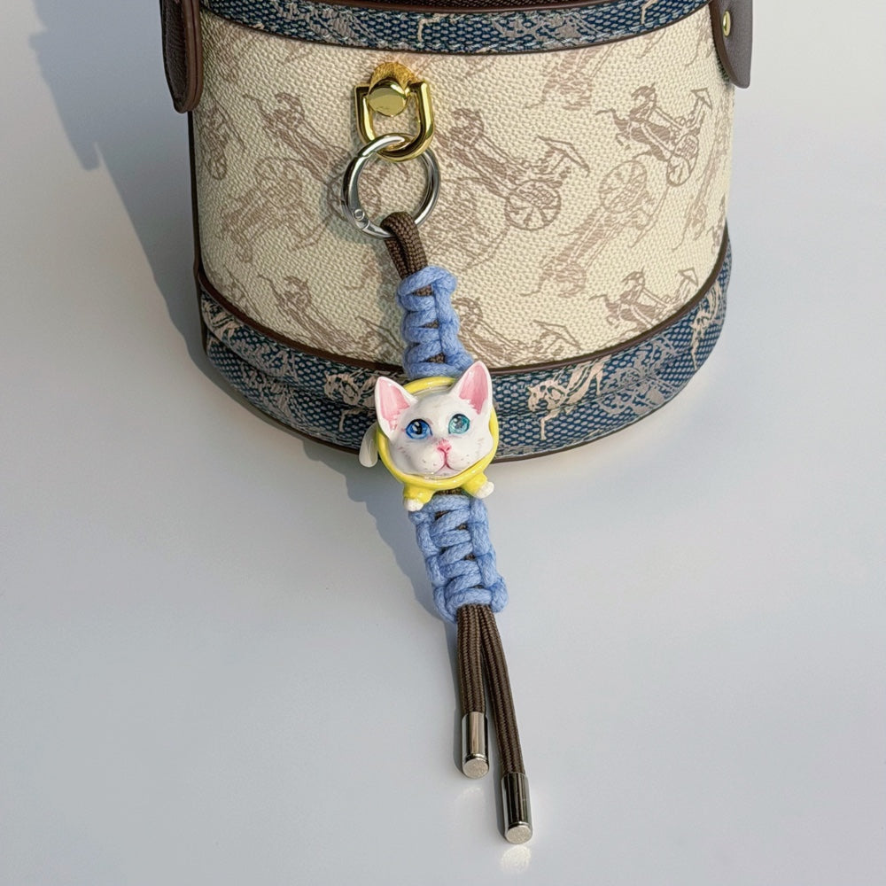 Custom Pet Clay Keychain