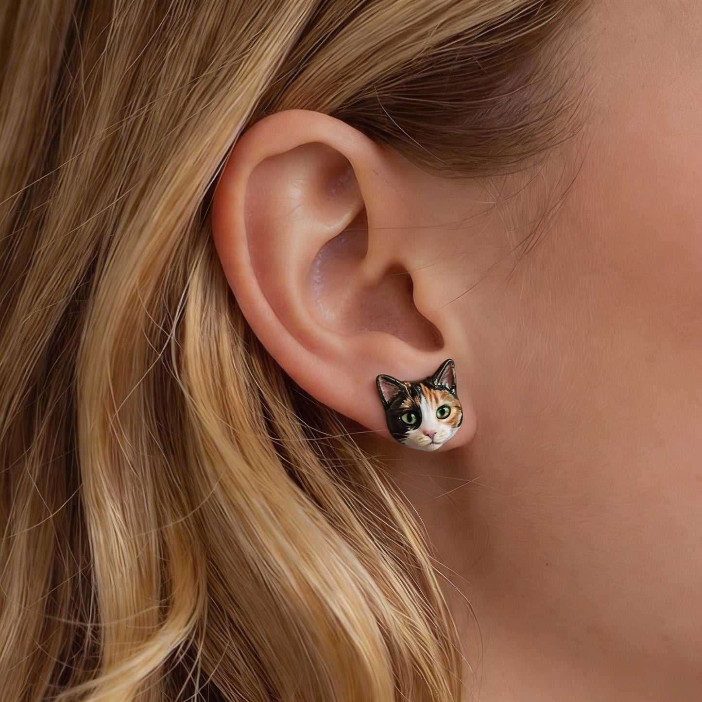 Custom 3D Pet Portrait Pendant