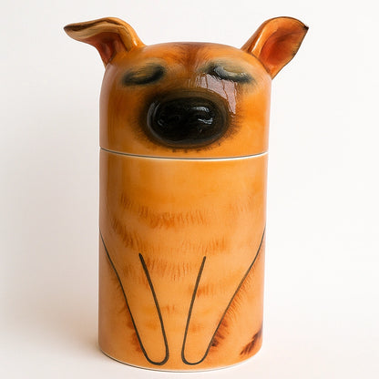 Custom Ceramic Dog Ashes Urn