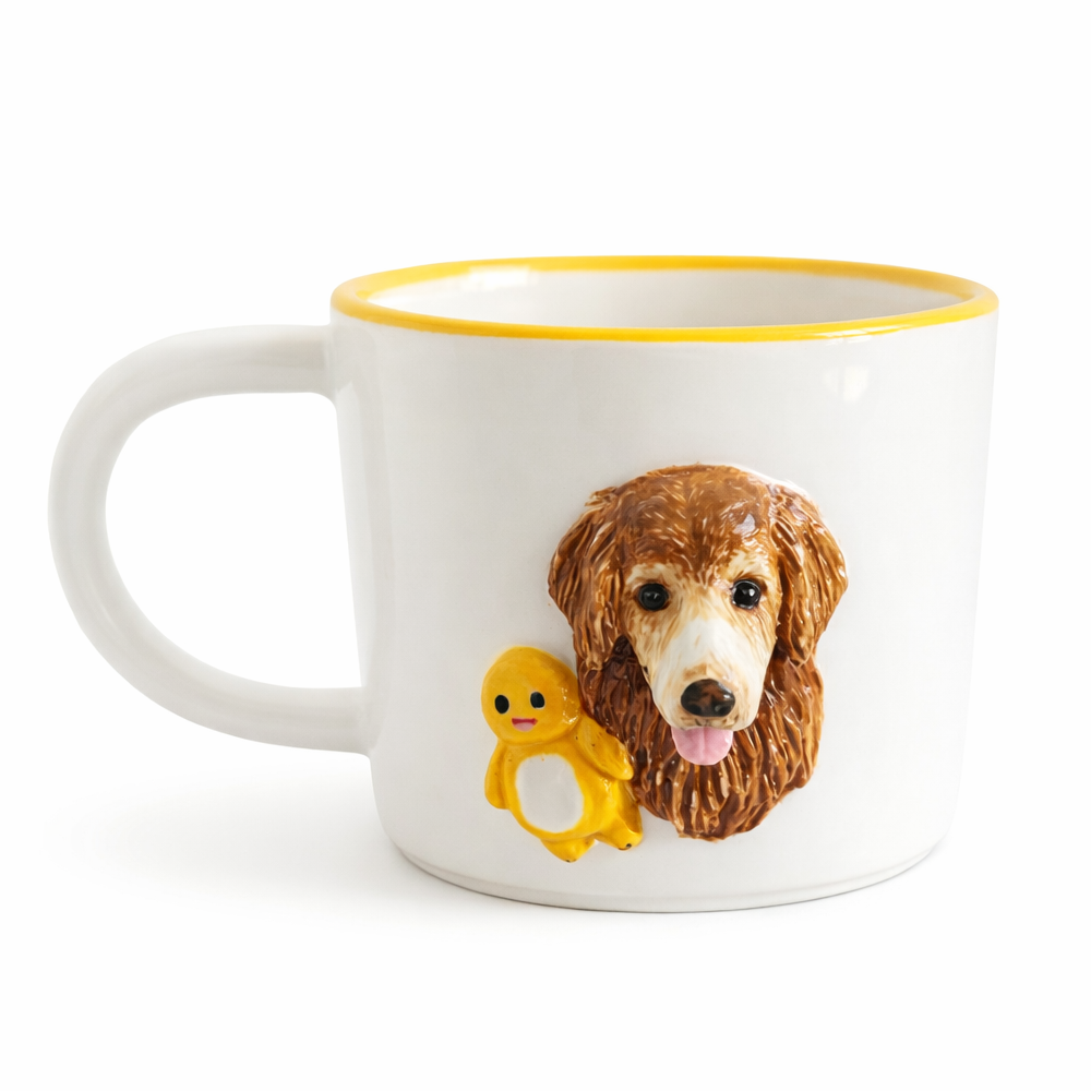 Custom 3D Pet Head Mug
