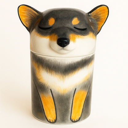 Custom Ceramic Dog Ashes Urn