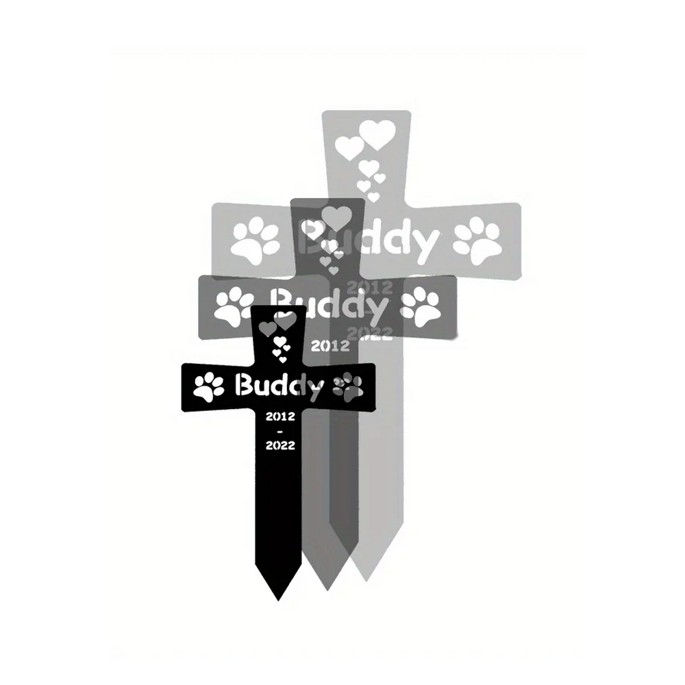 Engraved Metal Memorial Sign