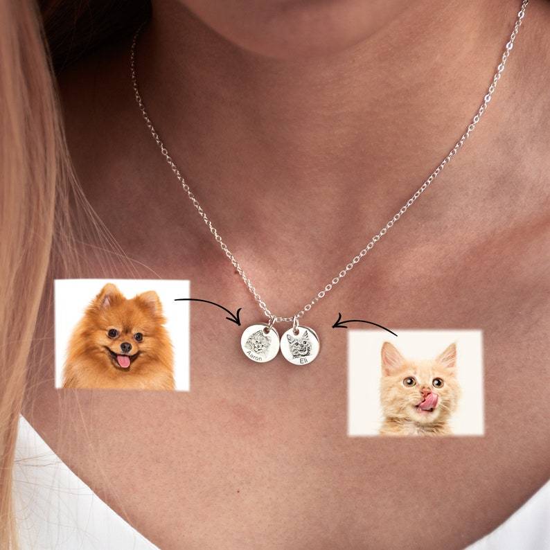Sterling Silver Pet Name Necklace