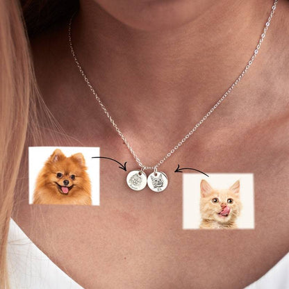 Sterling Silver Pet Name Necklace